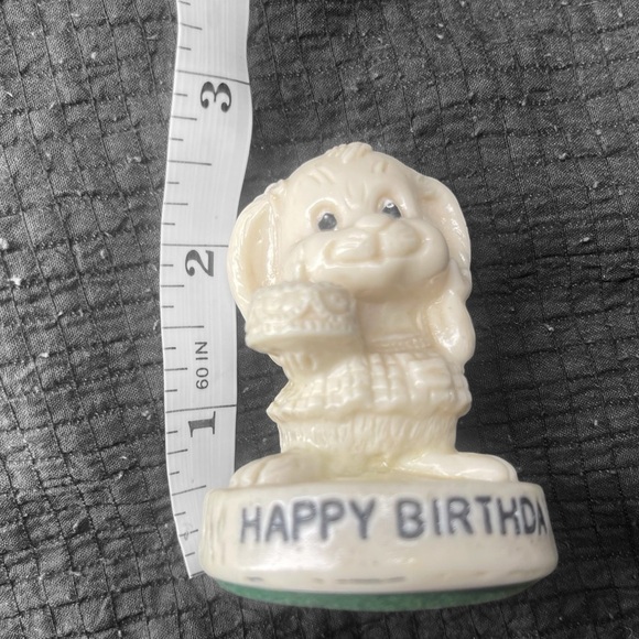 Russ Berrie & co. HAPPY BIRTHDAY figurine made in USA #612 - Picture 4 of 6